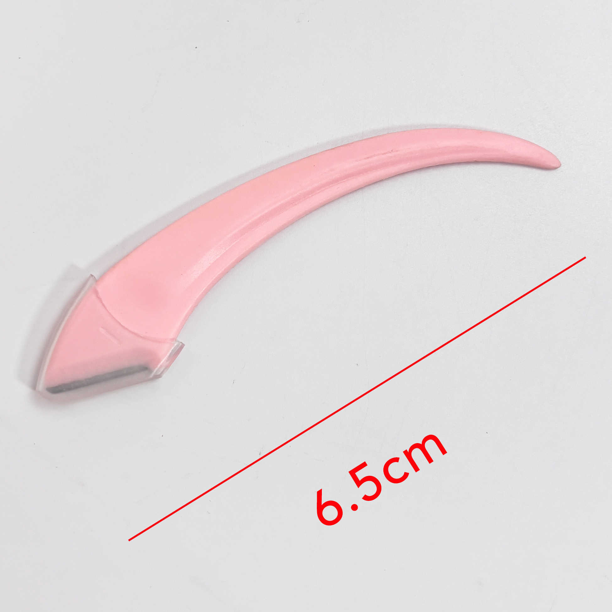 Curved Handle Eyebrow Razor