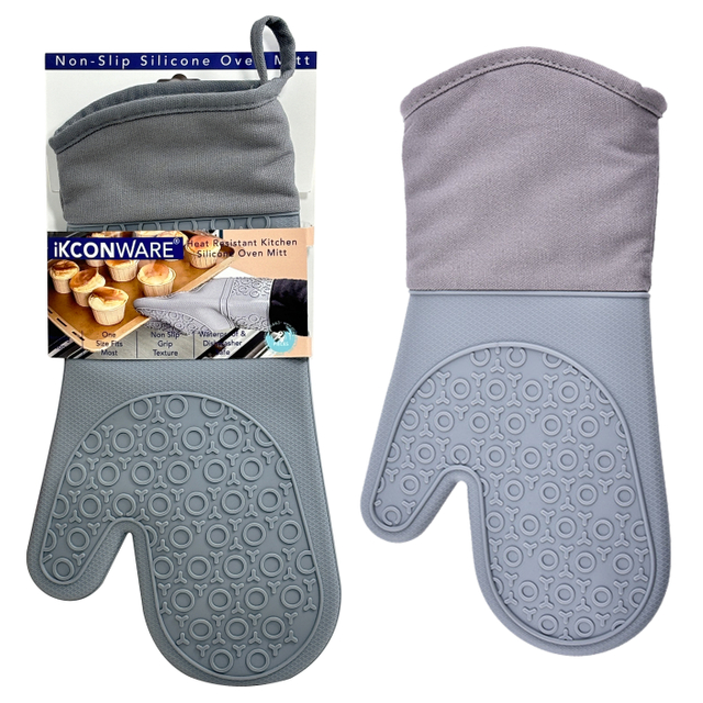 Silicone Cooking Gloves Heat-Resistant Mitts