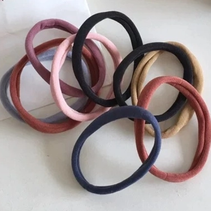 20-pcs Vibrant Multi-Color Hair Tie Band Set