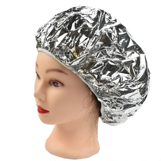 Premium Silver Aluminium Hair Cap