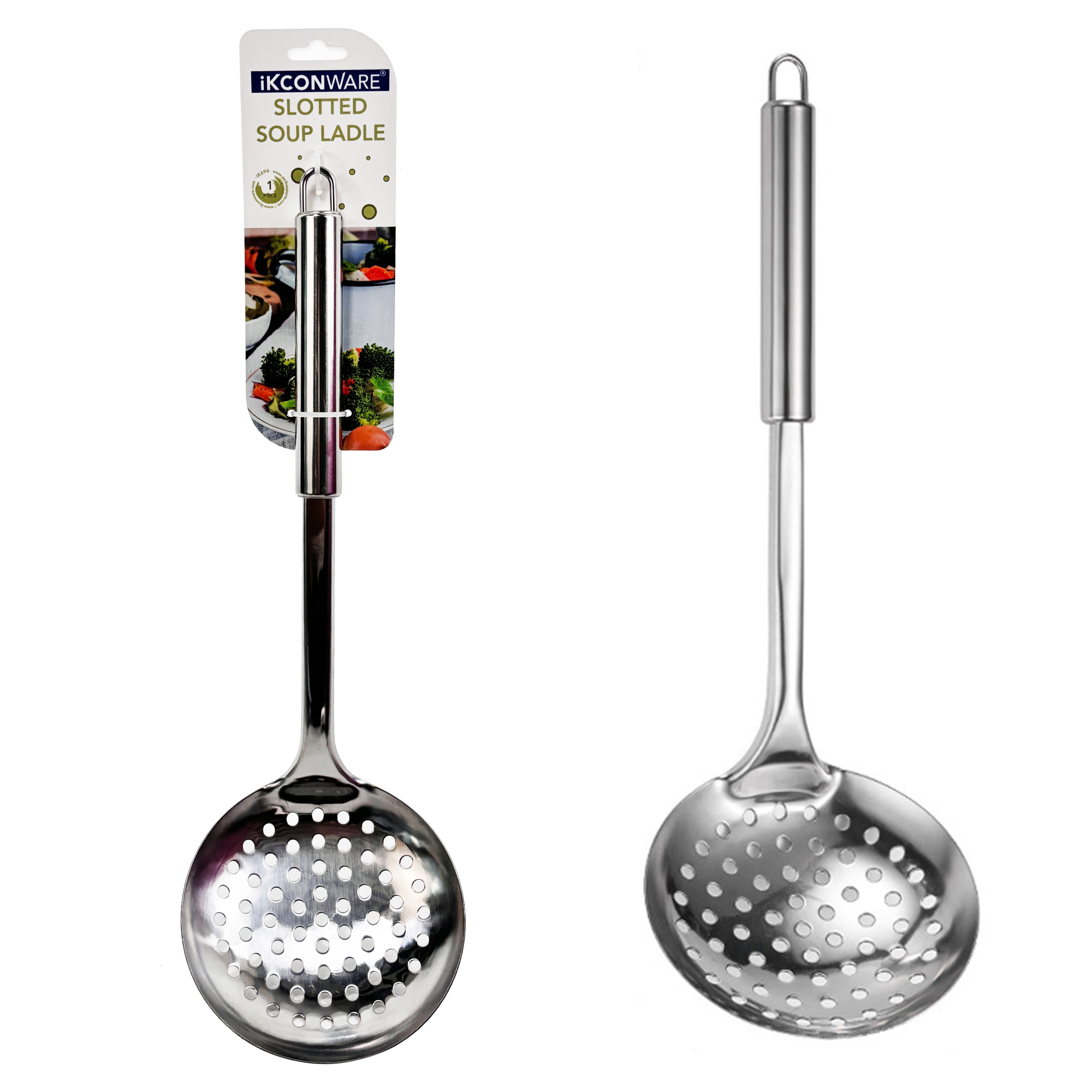 Stainless Steel Slotted Soup Ladle