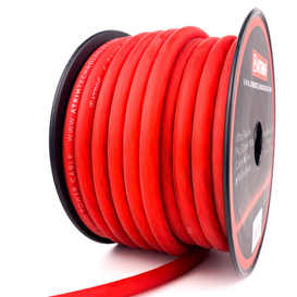 Car Audio Power Cable Wire 4 Gauge 50ft OFC 100% Copper