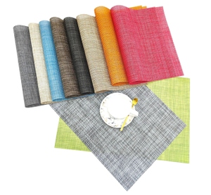 Set of 4 Teslin Table Placemats – Washable, Stain-Resistant, And Heat-Resistant Dining Table Mats – Modern And Durable