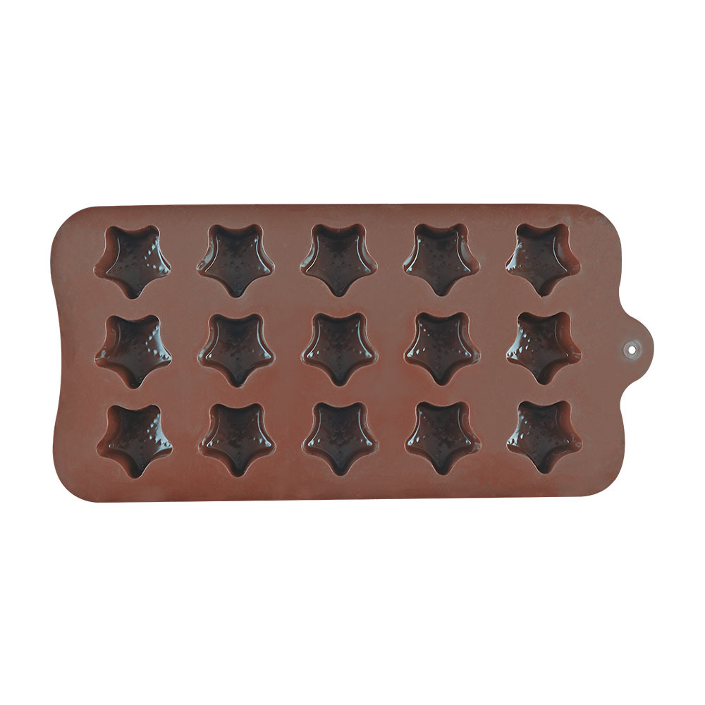 Premium Silicone Chocolate Molds - 15 Assorted Shapes for Homemade Chocolates, Cupcakes, And Jelly Sweets