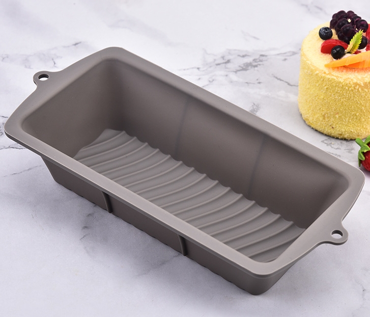 27x12cm Rectangular Silicone Cake Mold - Non-Stick Silicone Baking Loaf Pan for Bread, Cakes, And Desserts