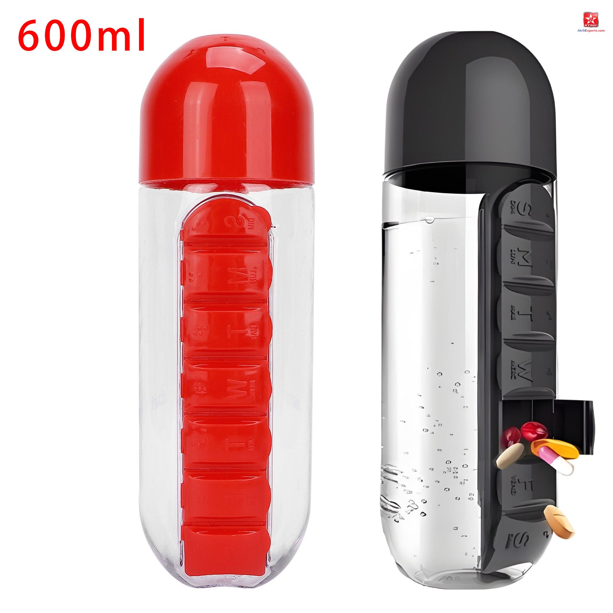 Multi Compartment Pill Organizer