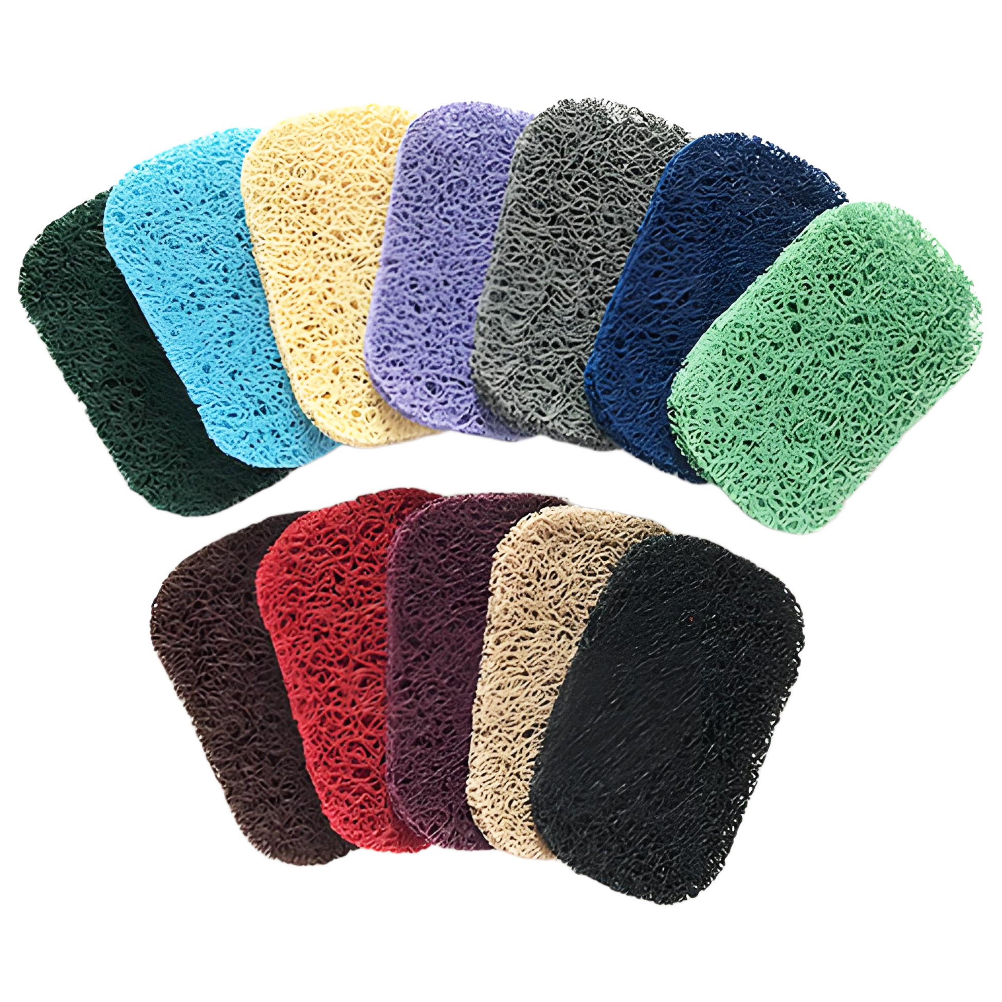 Colorful Mesh Soap Pads Set