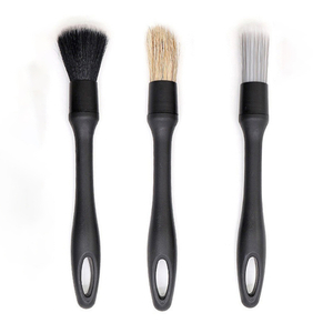 3 Pieces Professional Car Cleaning Brush Set