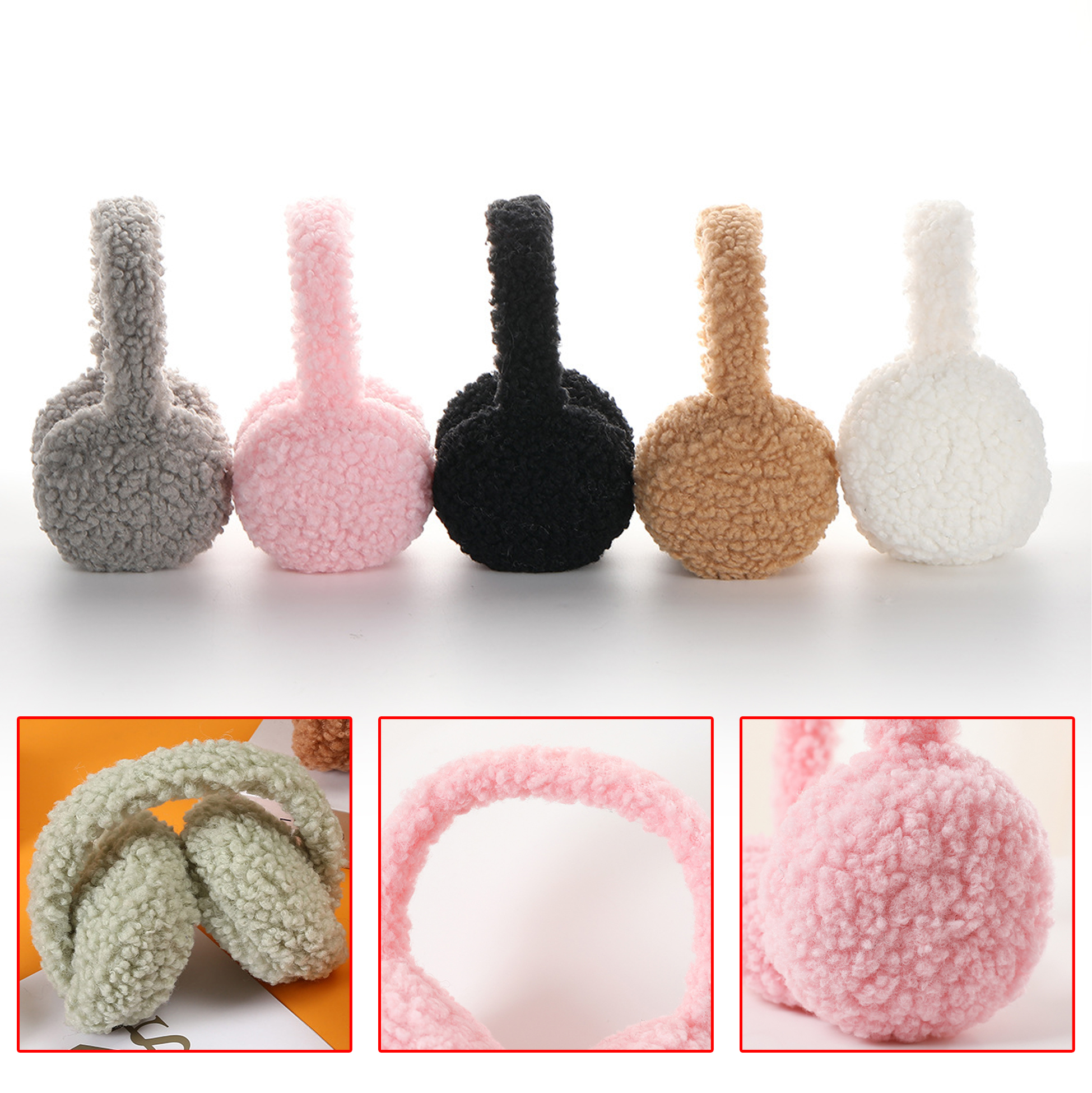 Fuzzy Earmuffs for Winter