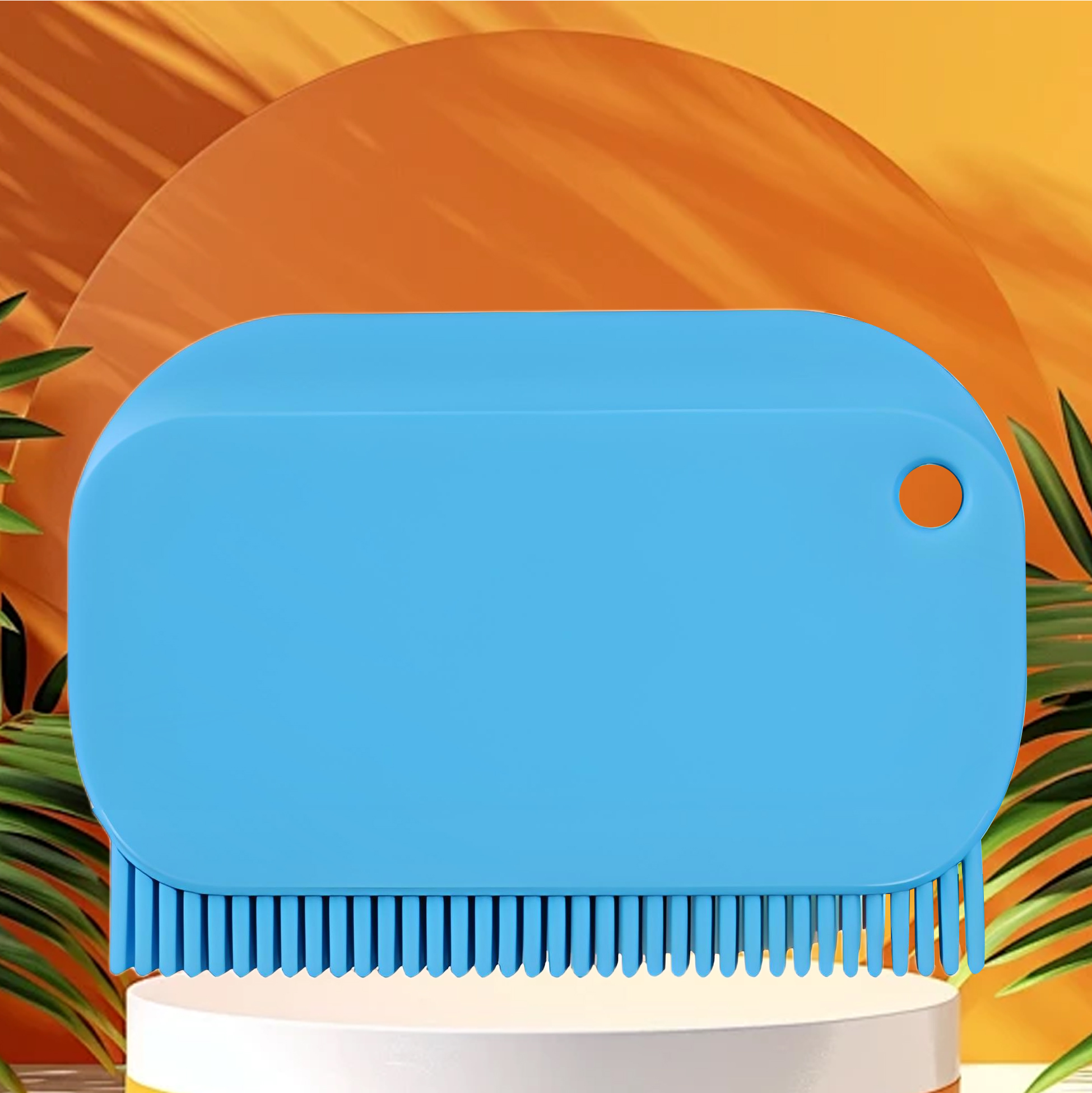 Silicone Squeegee And Brush Combo