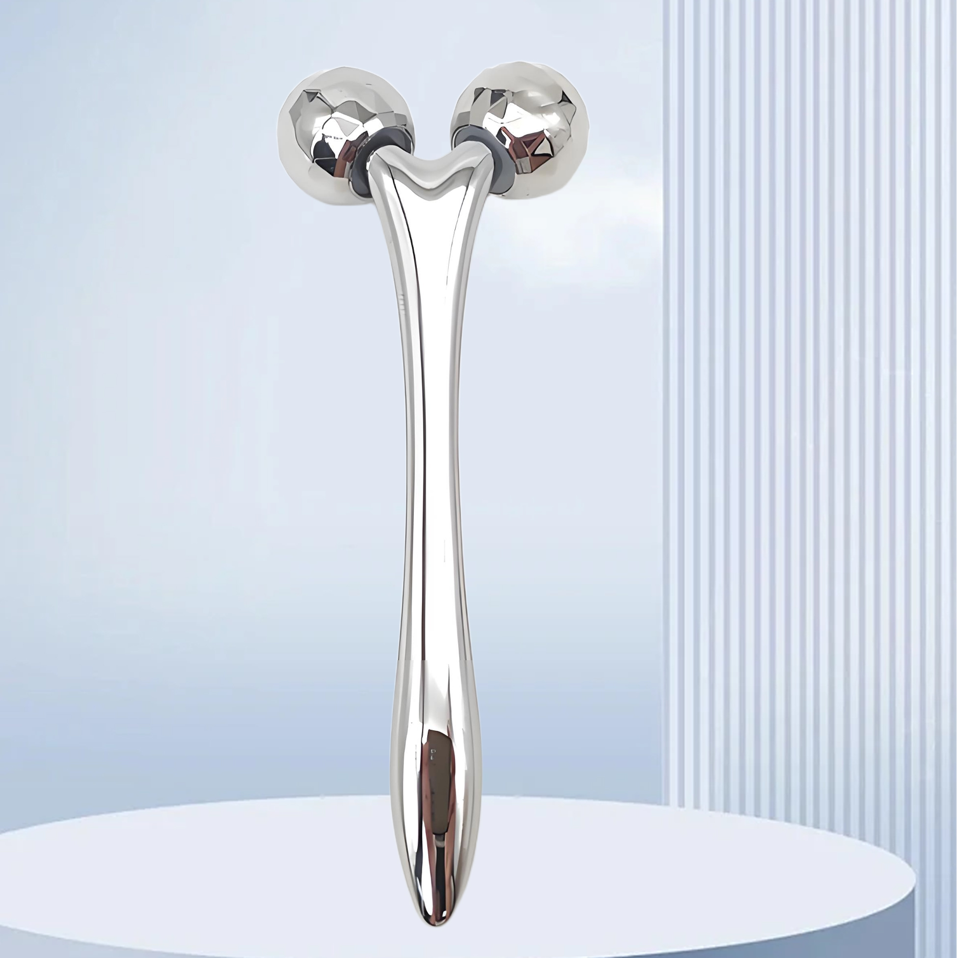 Stainless Steel Facial Roller Massager 