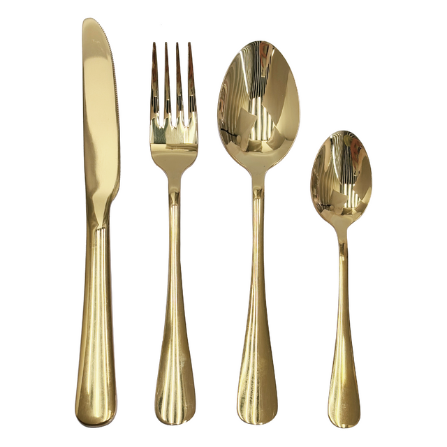 Gold/Silver Plated Cutlery Set