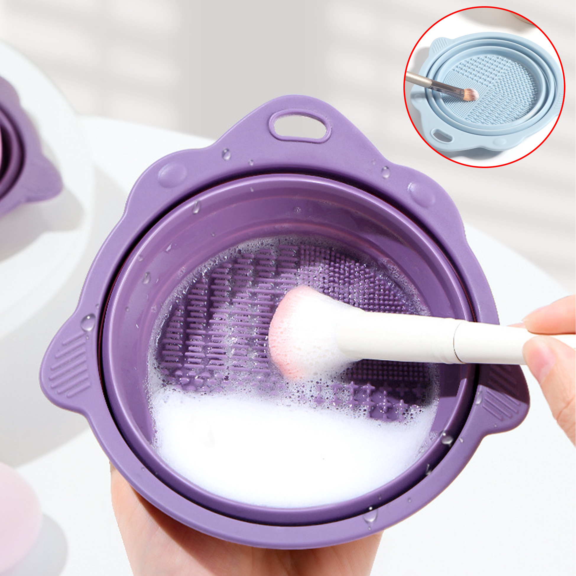 Silicone Makeup Brush Scrubber Mat