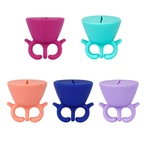 Silicone Nail Polish Holder Ring
