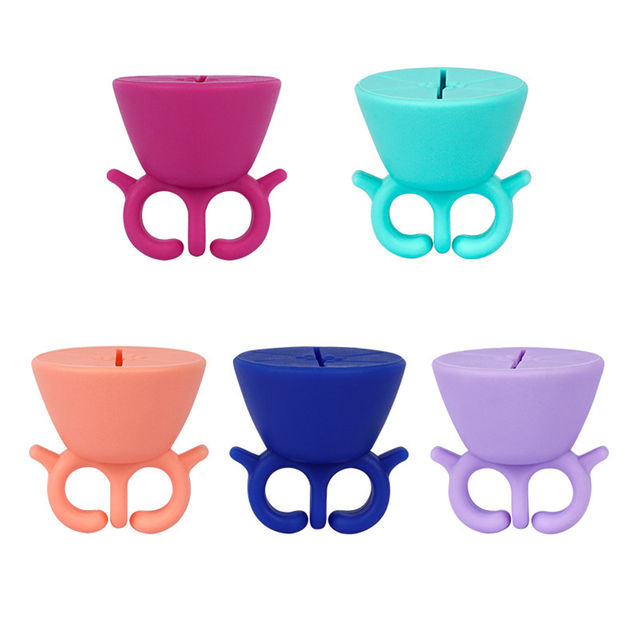 Silicone Nail Polish Holder Ring