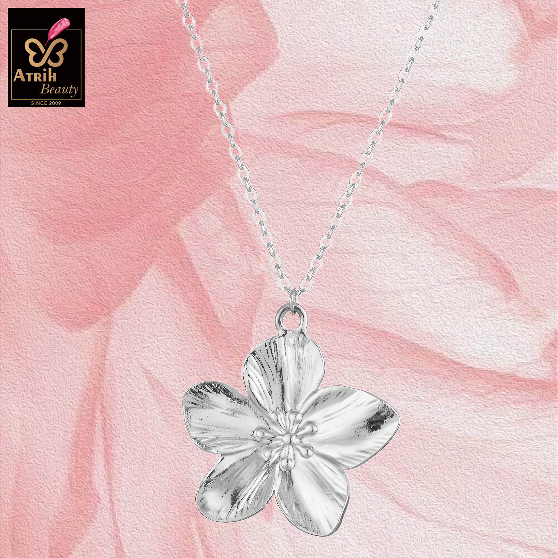 Flower Pendant Necklace