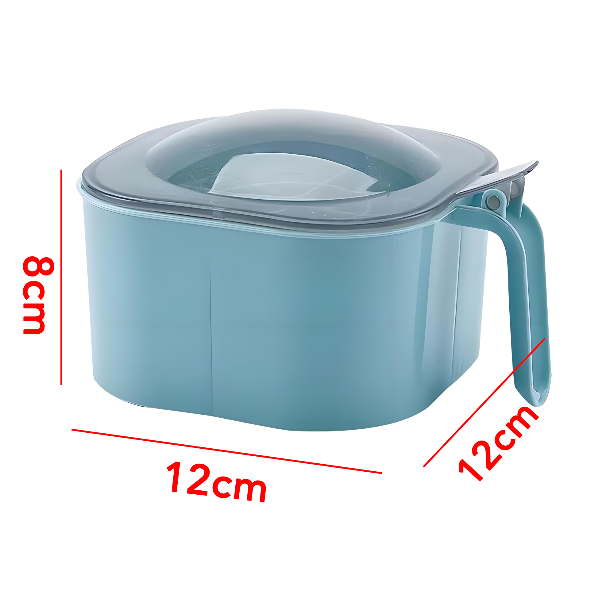 Multi Compartment Plastic Spice Storage Container
