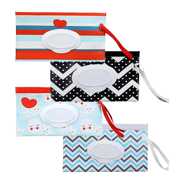 Reusable Portable Baby Wipes Pouch