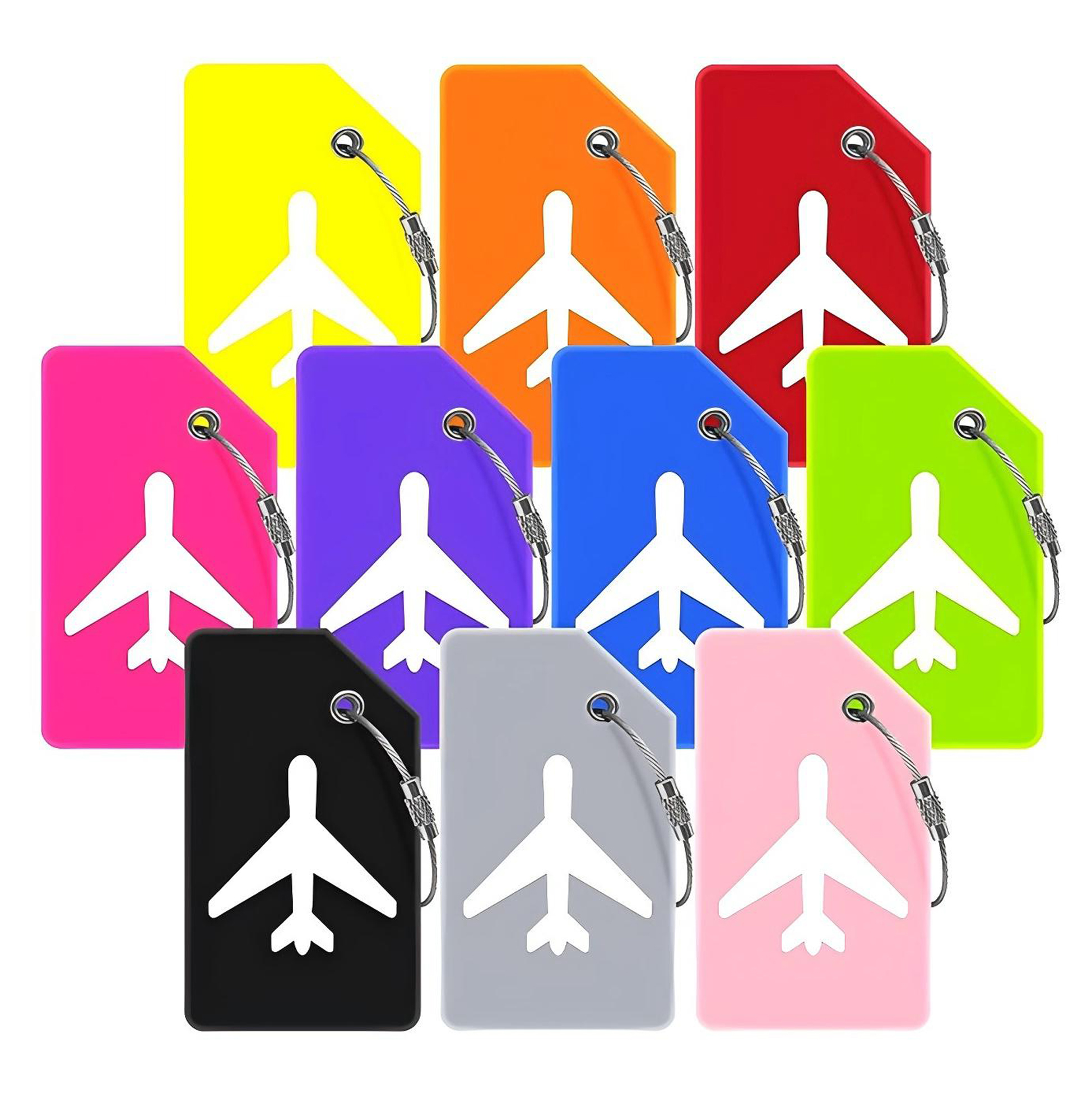Airplane Design Luggage Tags 