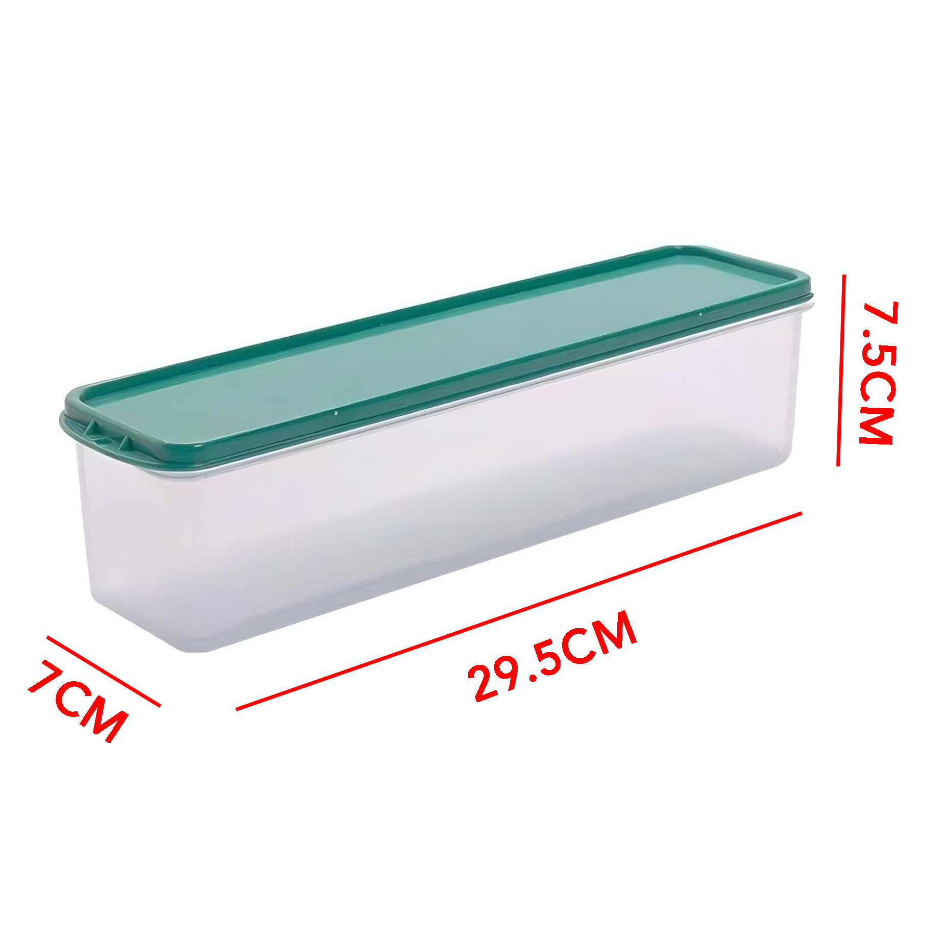 Rectangular Plastic Food Storage Container with Lid