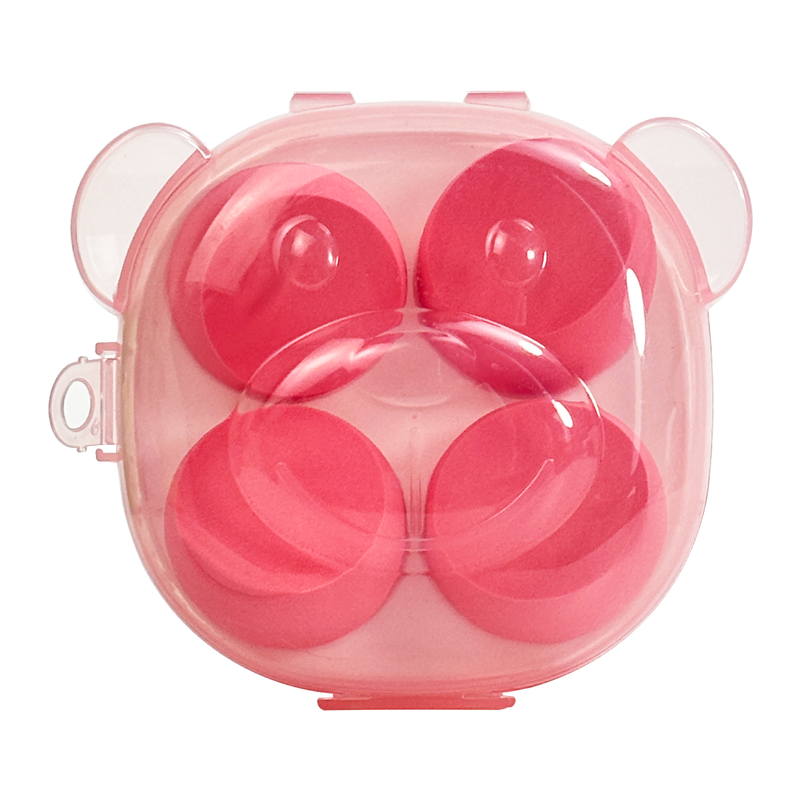 4 Makeup Sponges with 1 Storage Box
