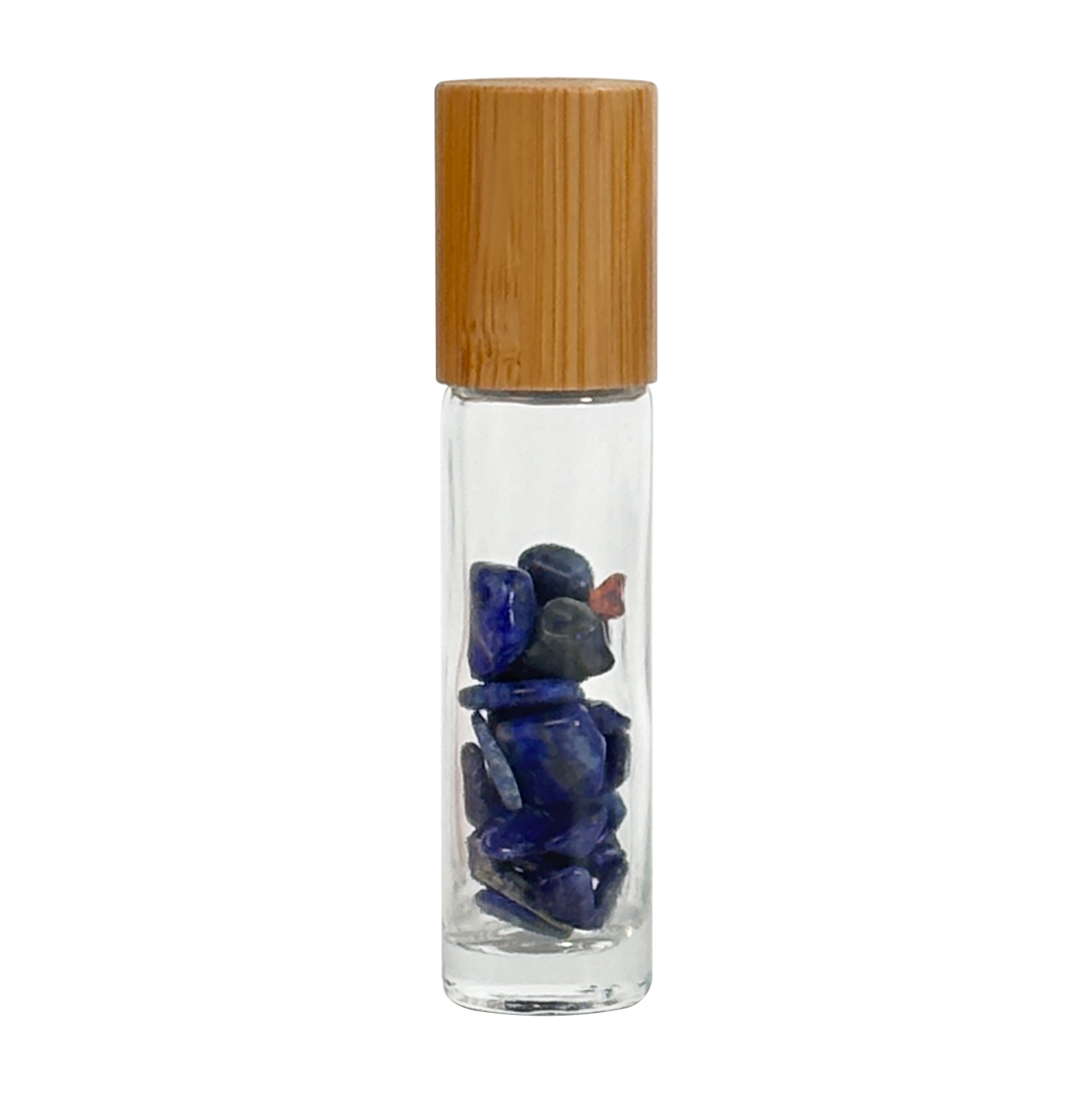 5ml Glass Roll-On Bottle with Bamboo Cap