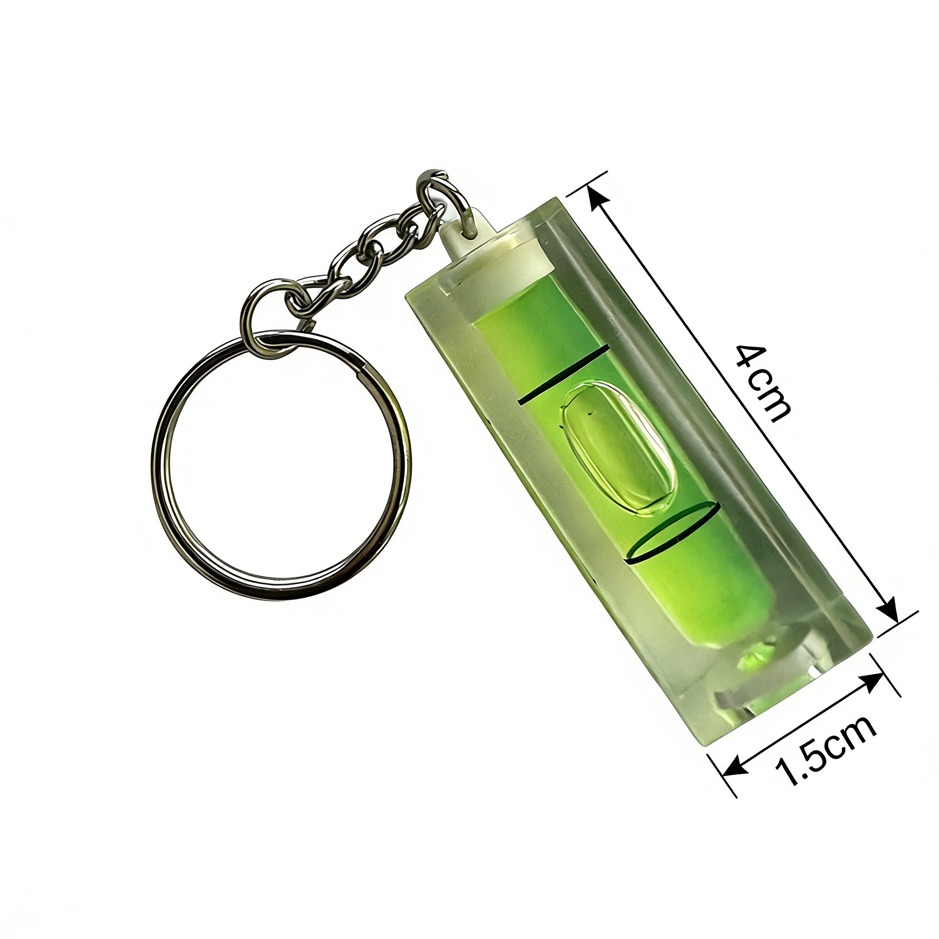 Mini Spirit Level Keychain