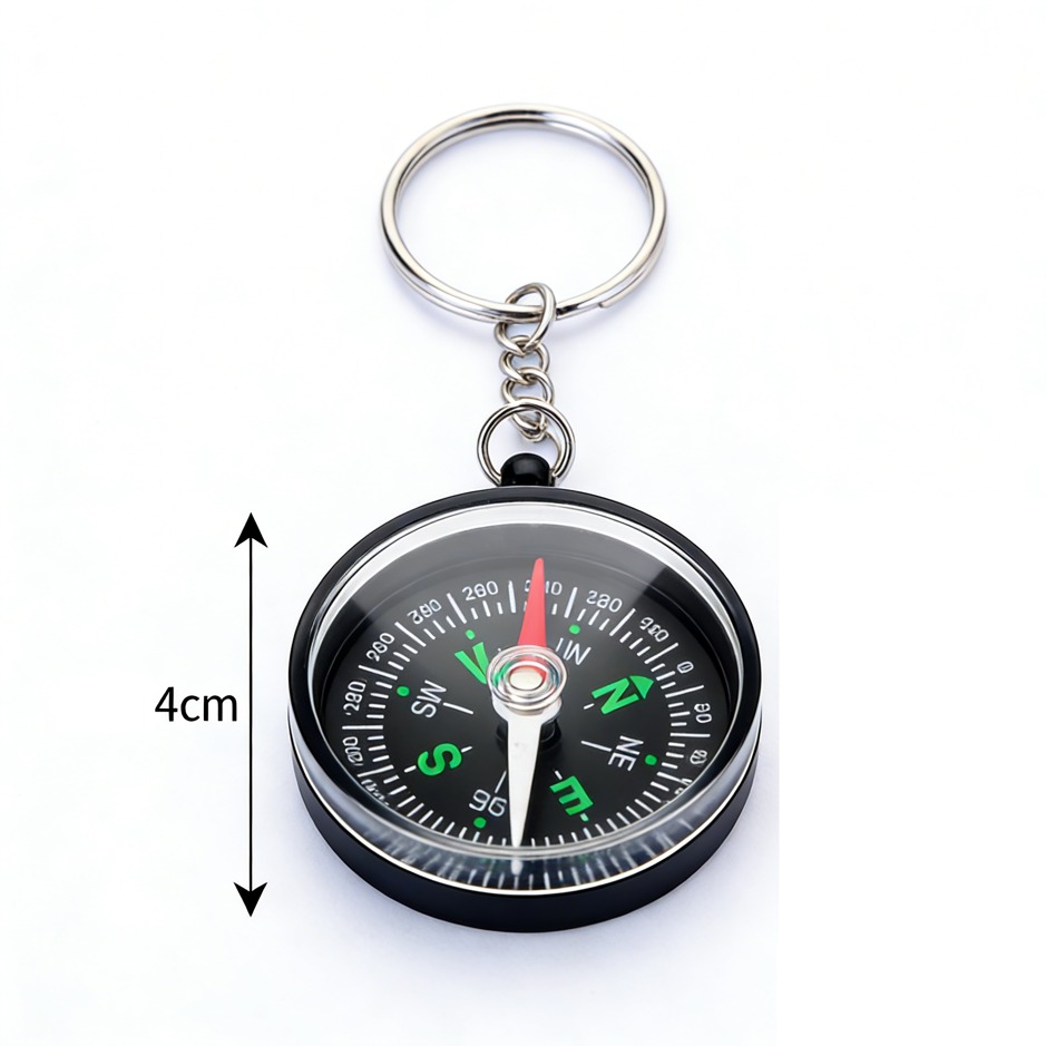Compass Keychain Pocket Compass