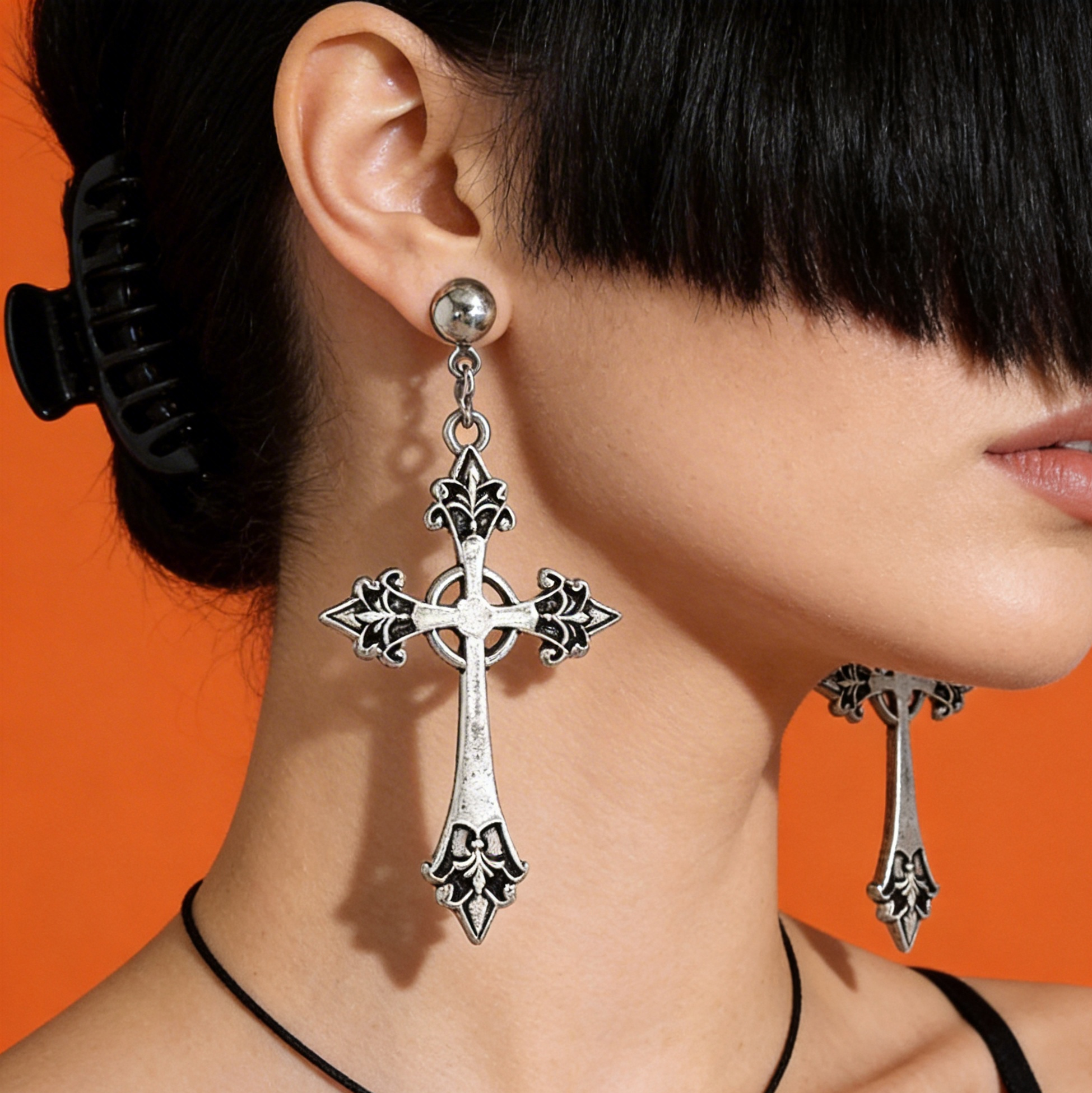 6 Pairs Gothic Earrings Set for Women