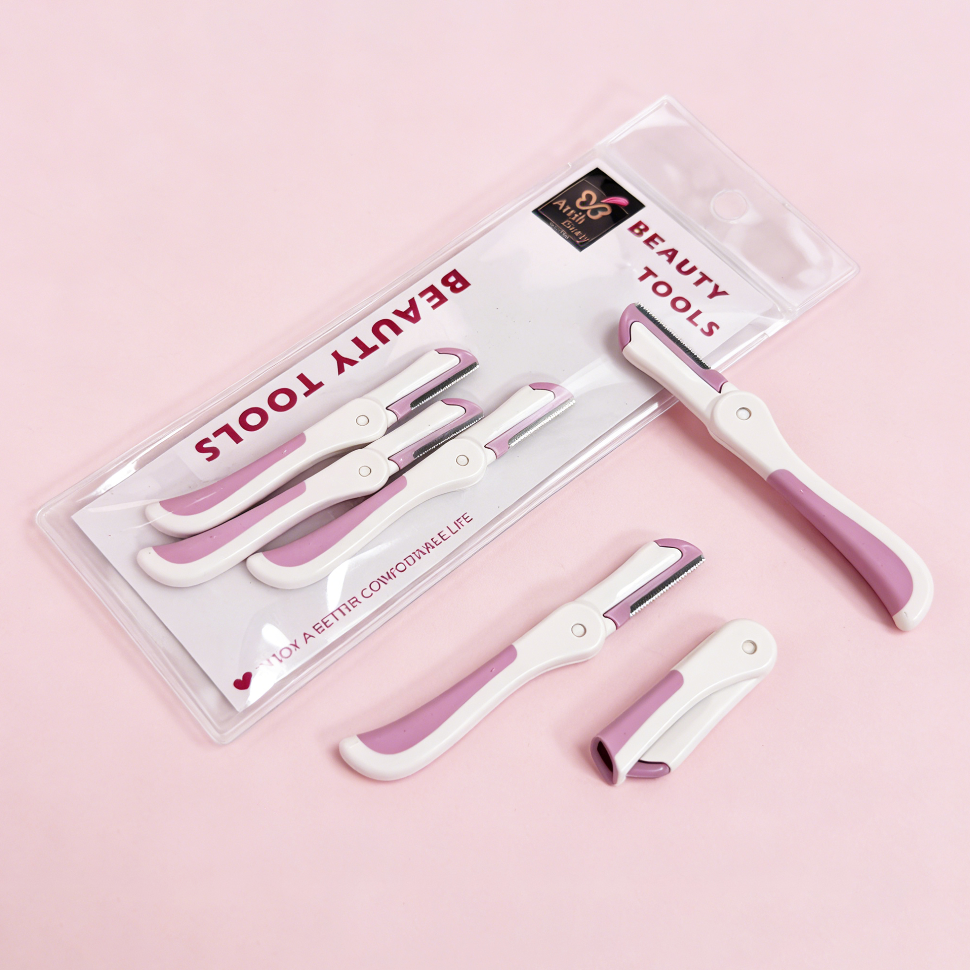 Foldable Stainless Steel Eyebrow Razor