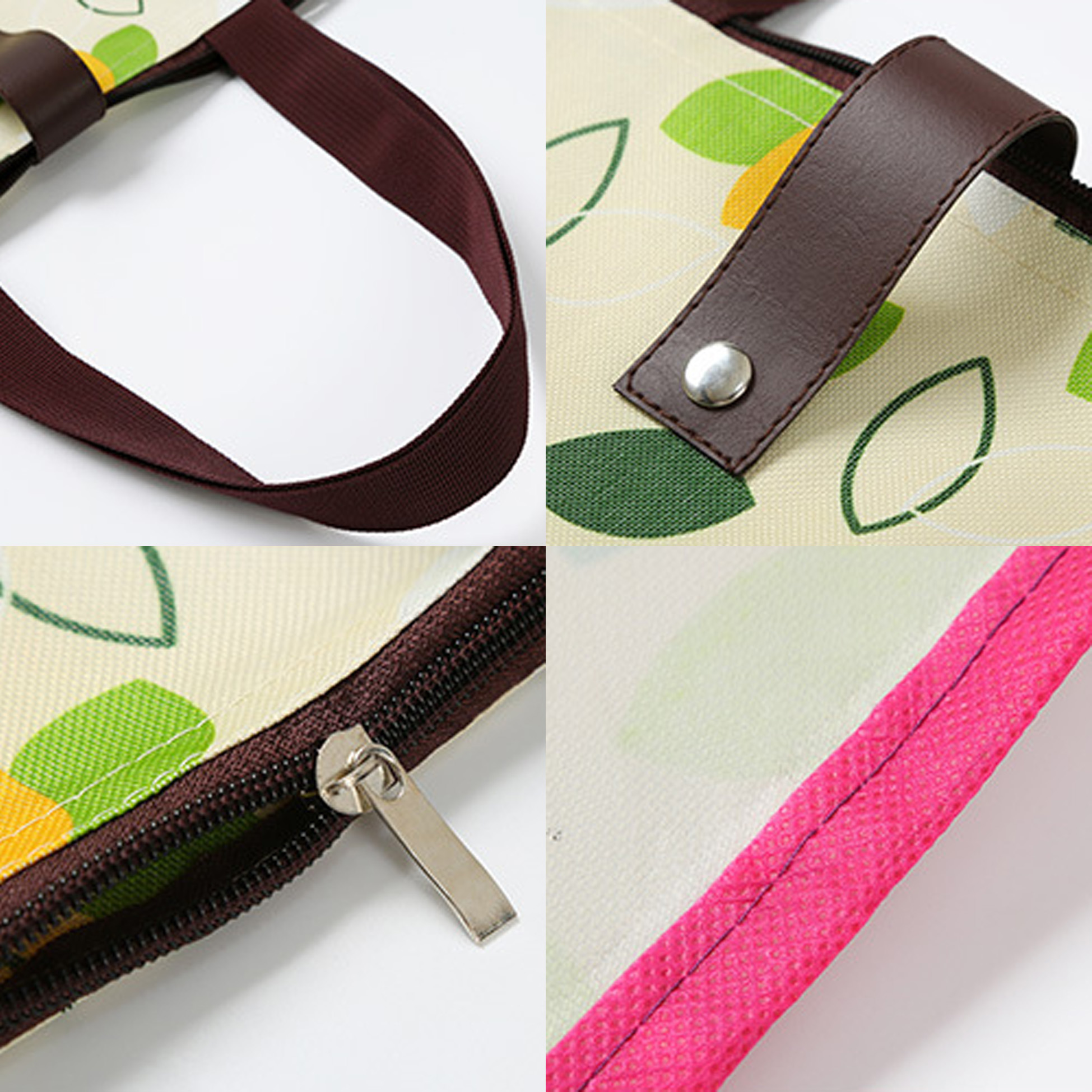 Foldable Reusable Grocery Tote Bag