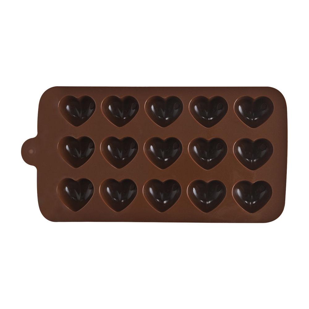 Silicone Chocolate Molds Set, 15-Cavity Flexible Candy Molds for Baking, Ice Cubes, And Chocolate Making