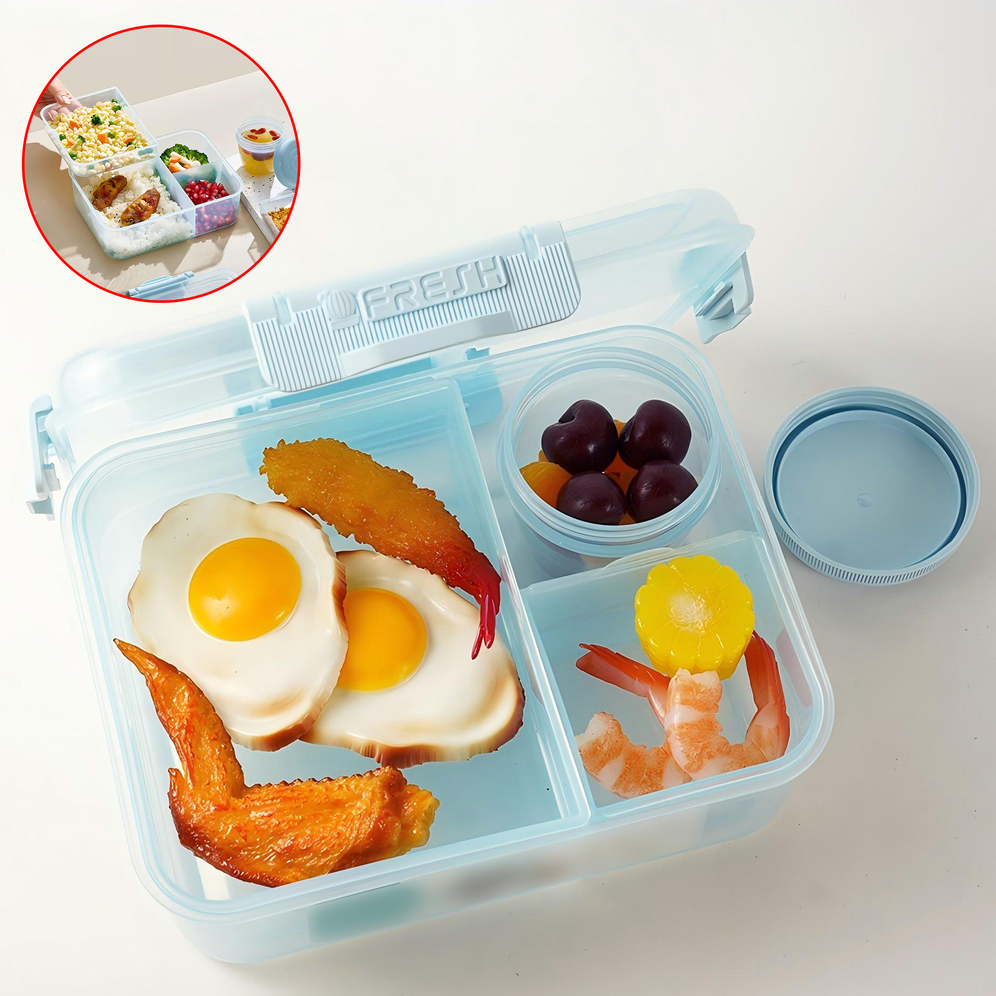 Plastic Bento Lunch Box