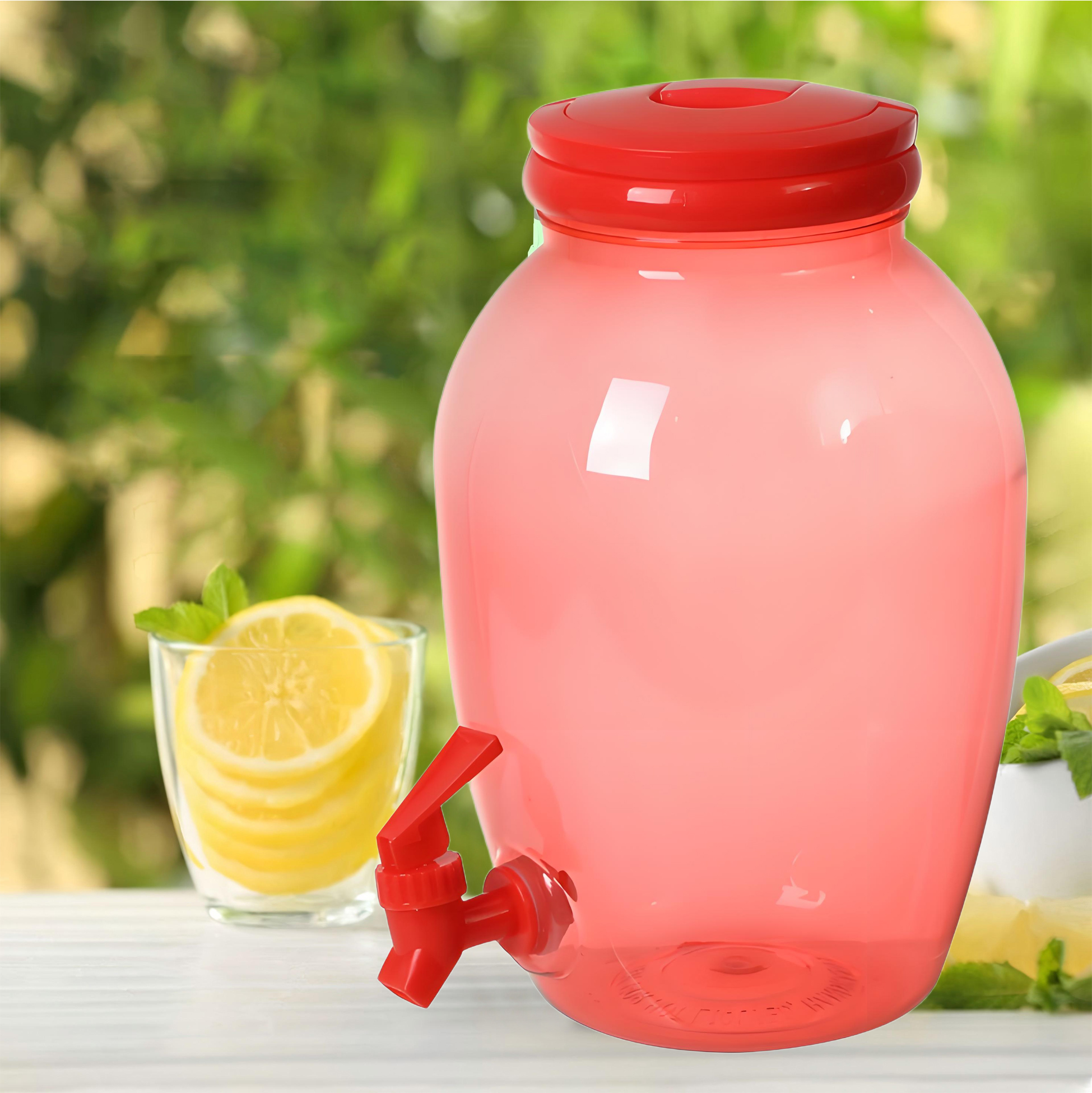 4.5L Plastic Juice Dispenser Bucket
