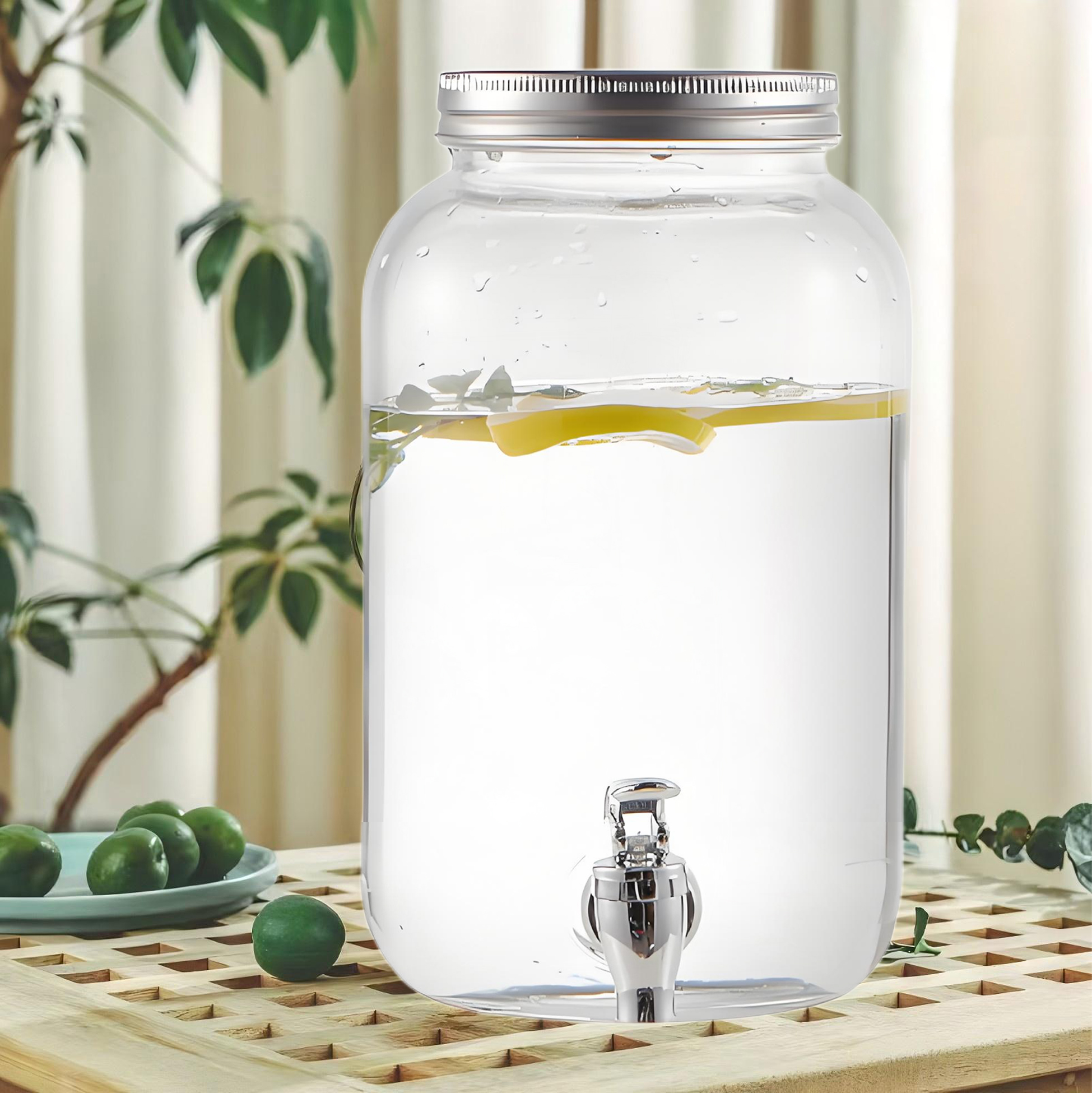 3.8L Glass Beverage Dispenser