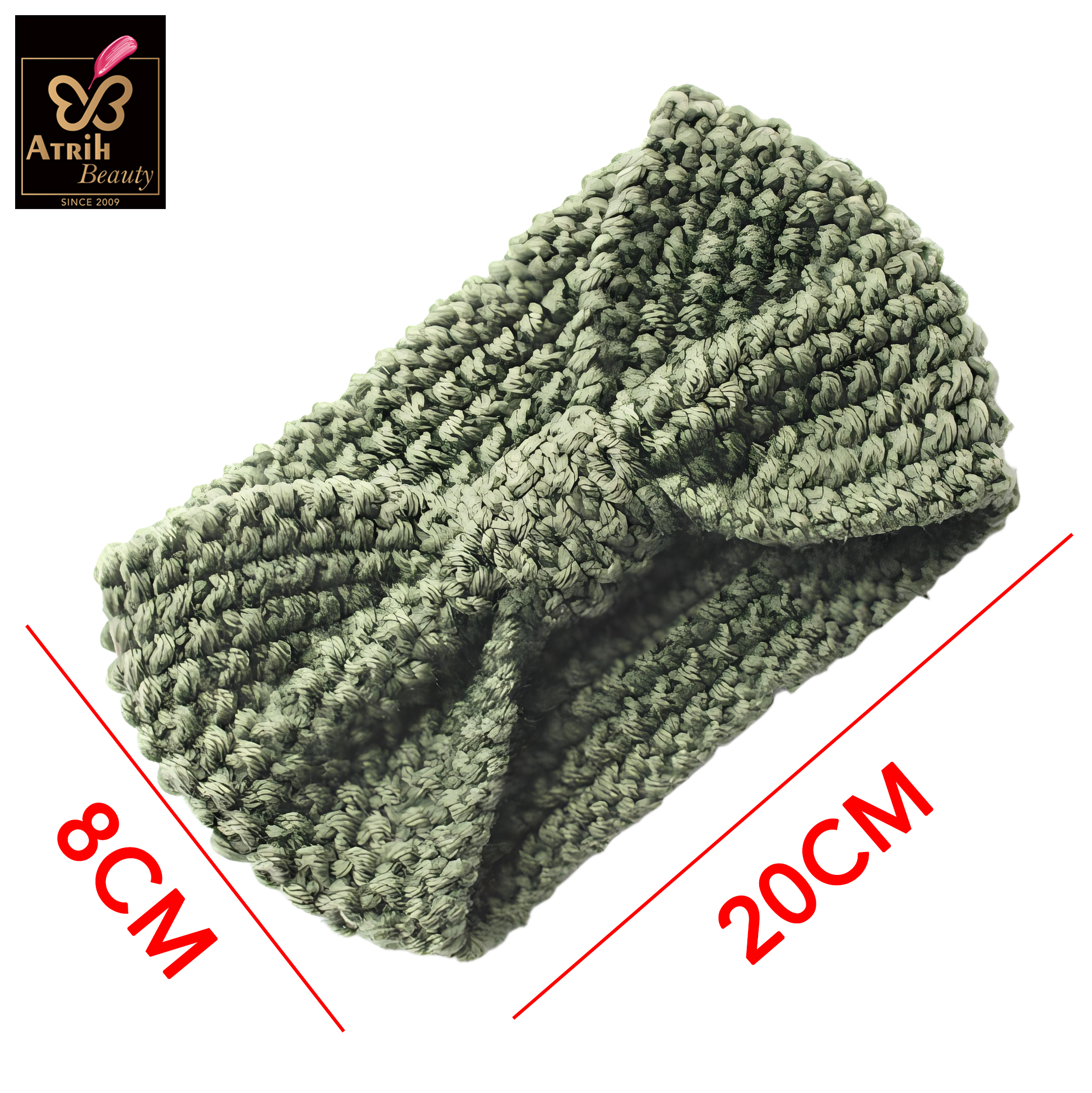 Crocheted Knotted Headband