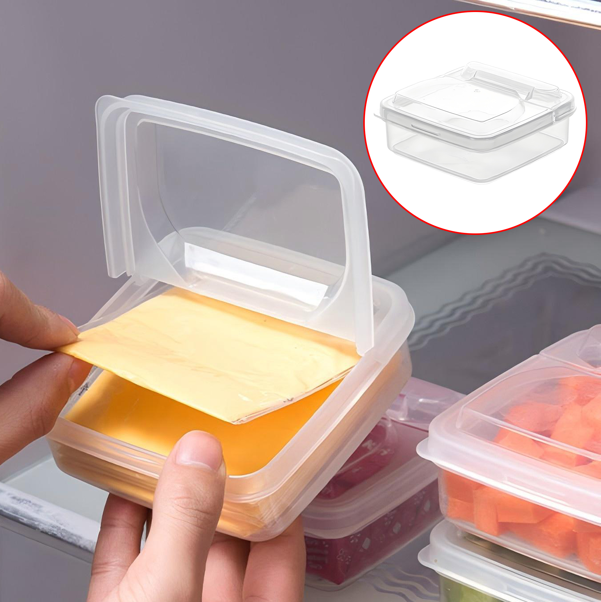 Transparent Lunch Box / Fruit Box