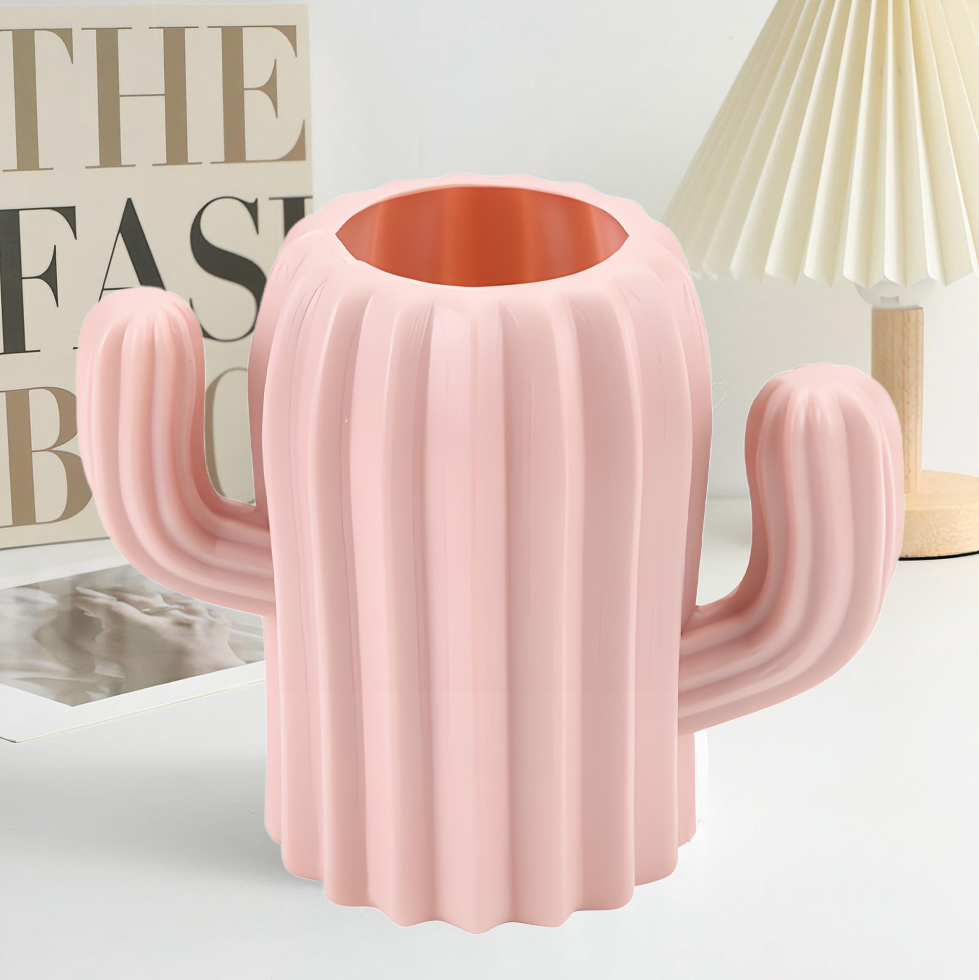 Cactus Shaped Stationery Pen Holder