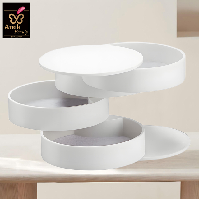 Stackable Round Jewelry Organizer