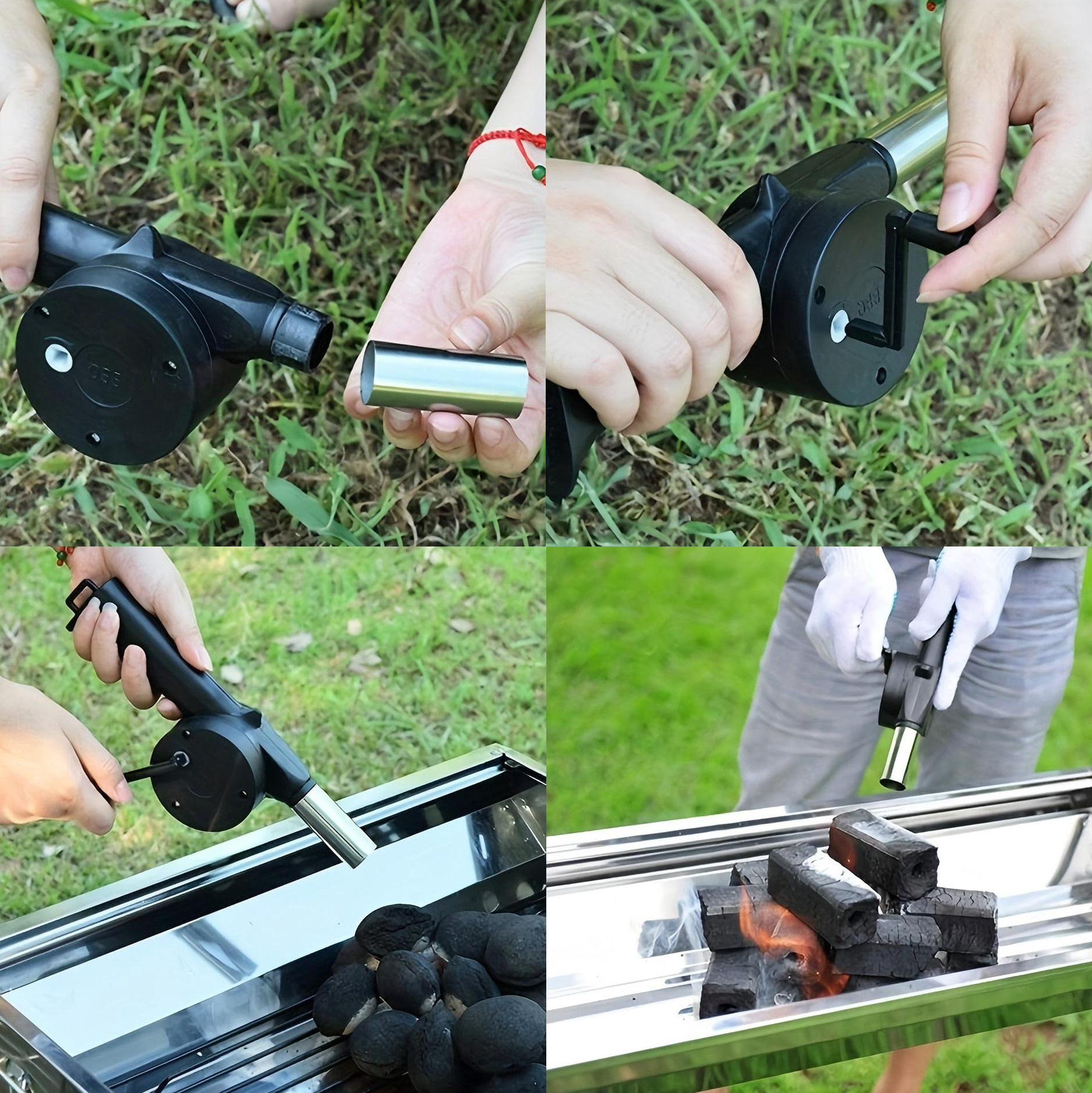 Manual BBQ Blower