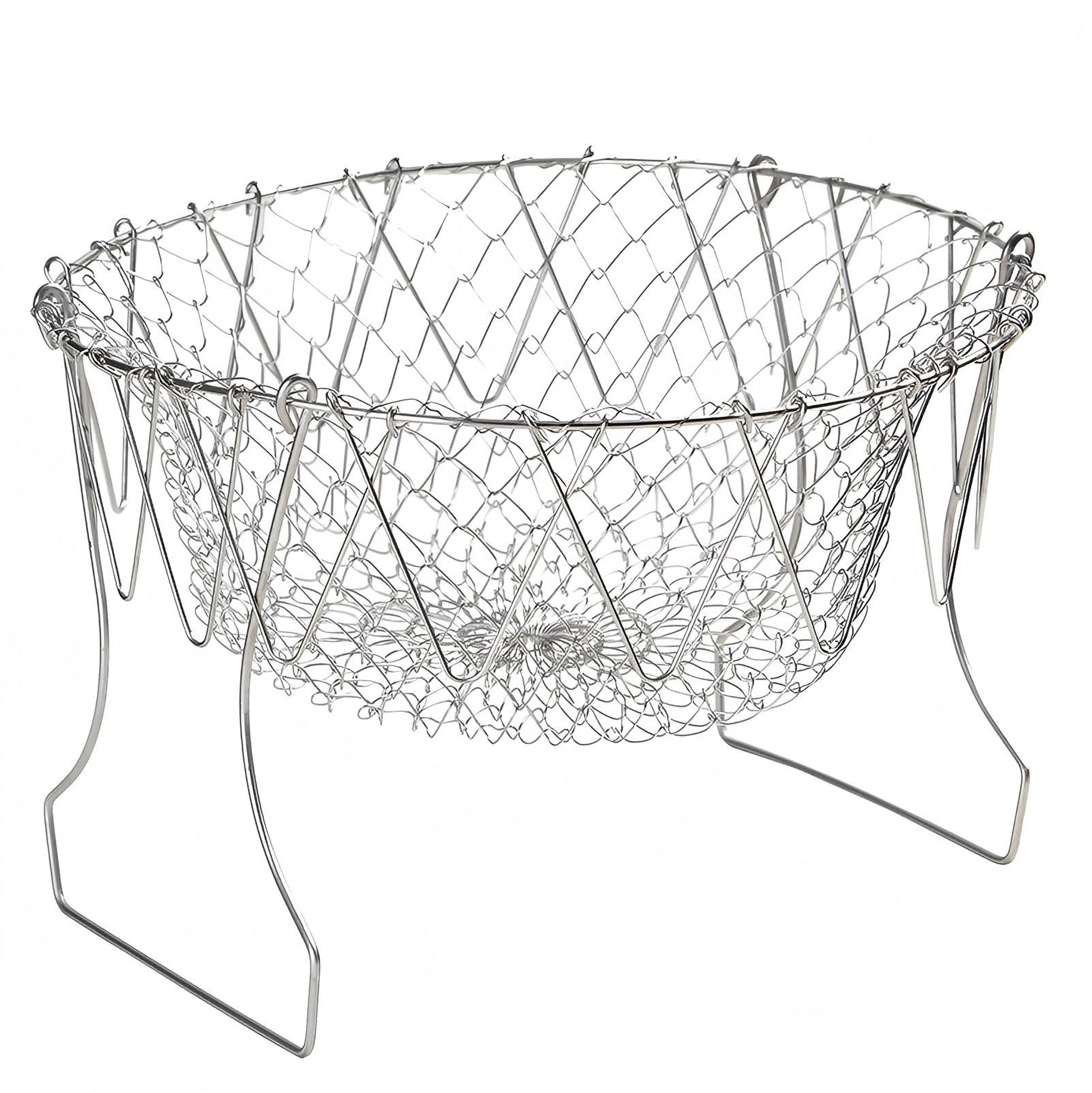 Stainless Steel Frying & Draining Basket