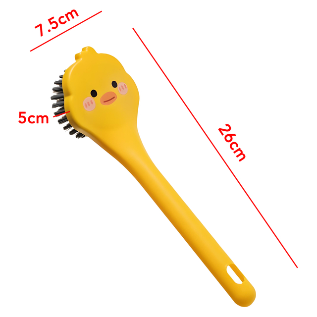 Duck Shaped Pot Brush