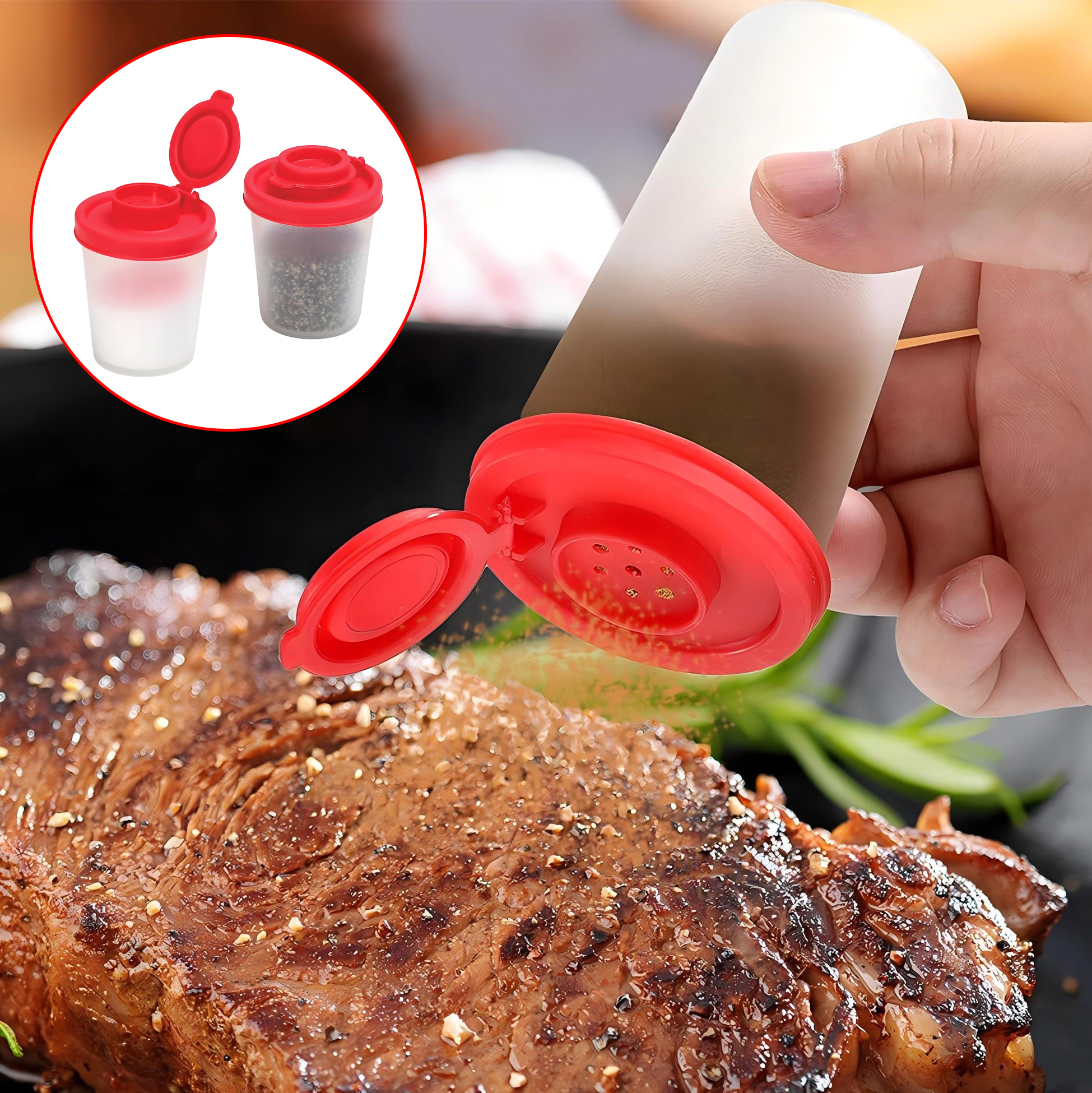 Plastic Spice Jar
