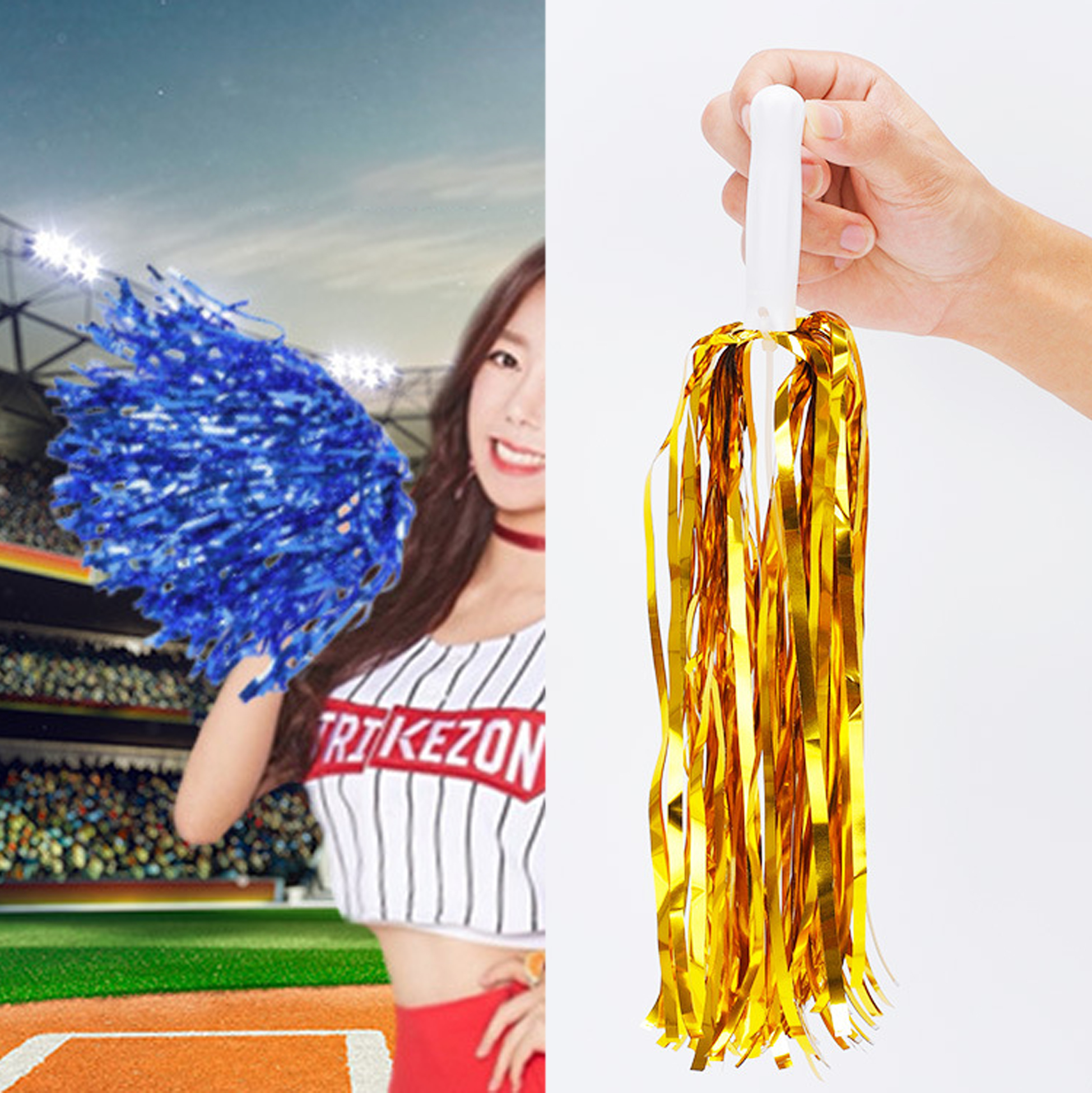 Cheerleading Pom Poms