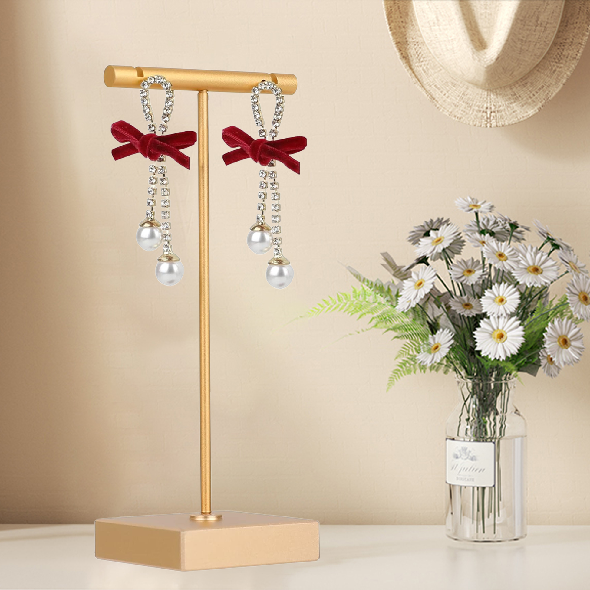 T Stand Earring Display