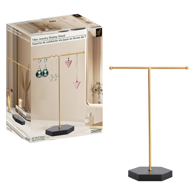 T-Bar Jewelry Display Stand