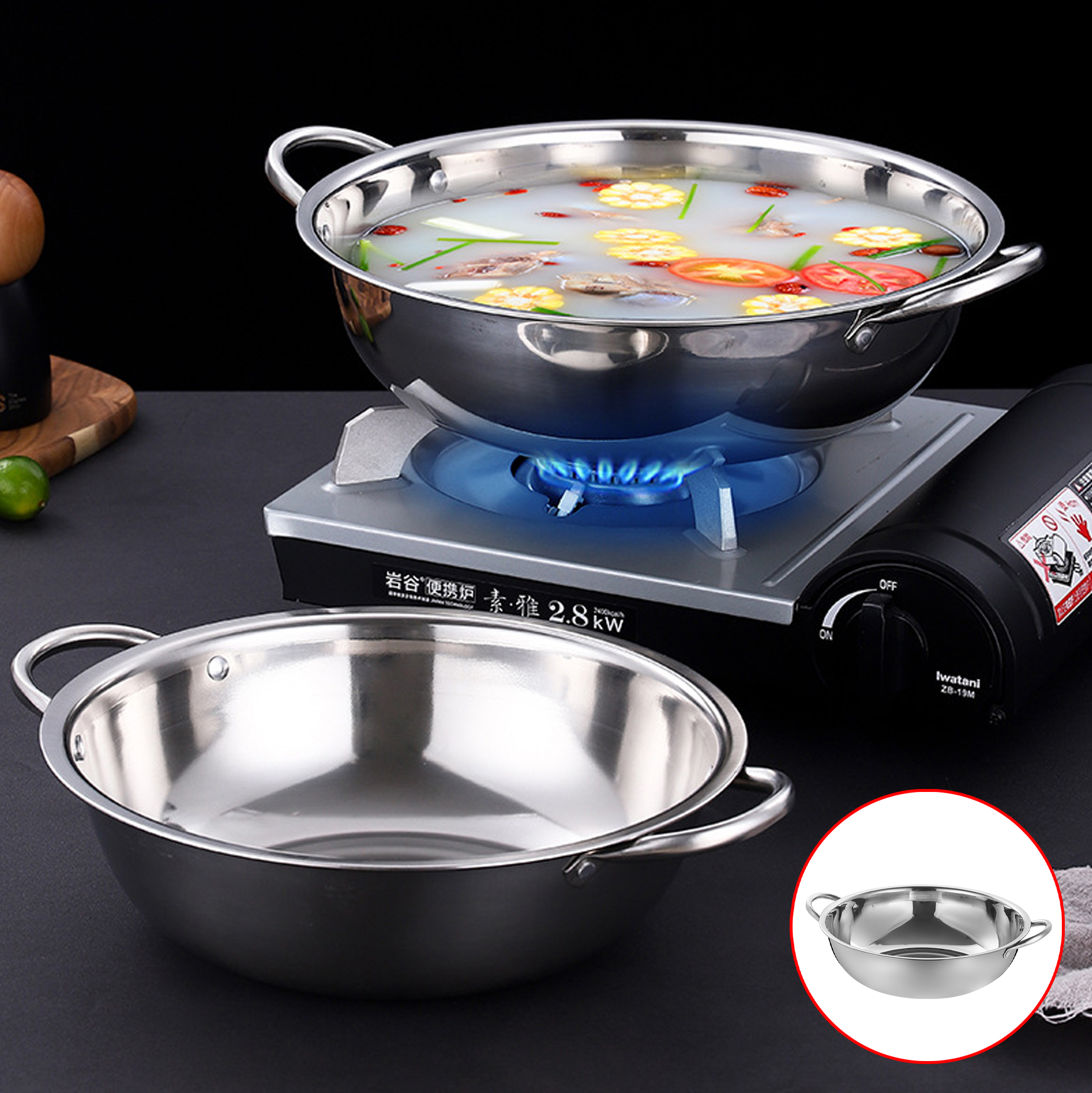 Stainless Steel Stock Pot