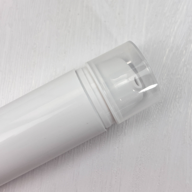 White Airless Lotion Pump Bottles