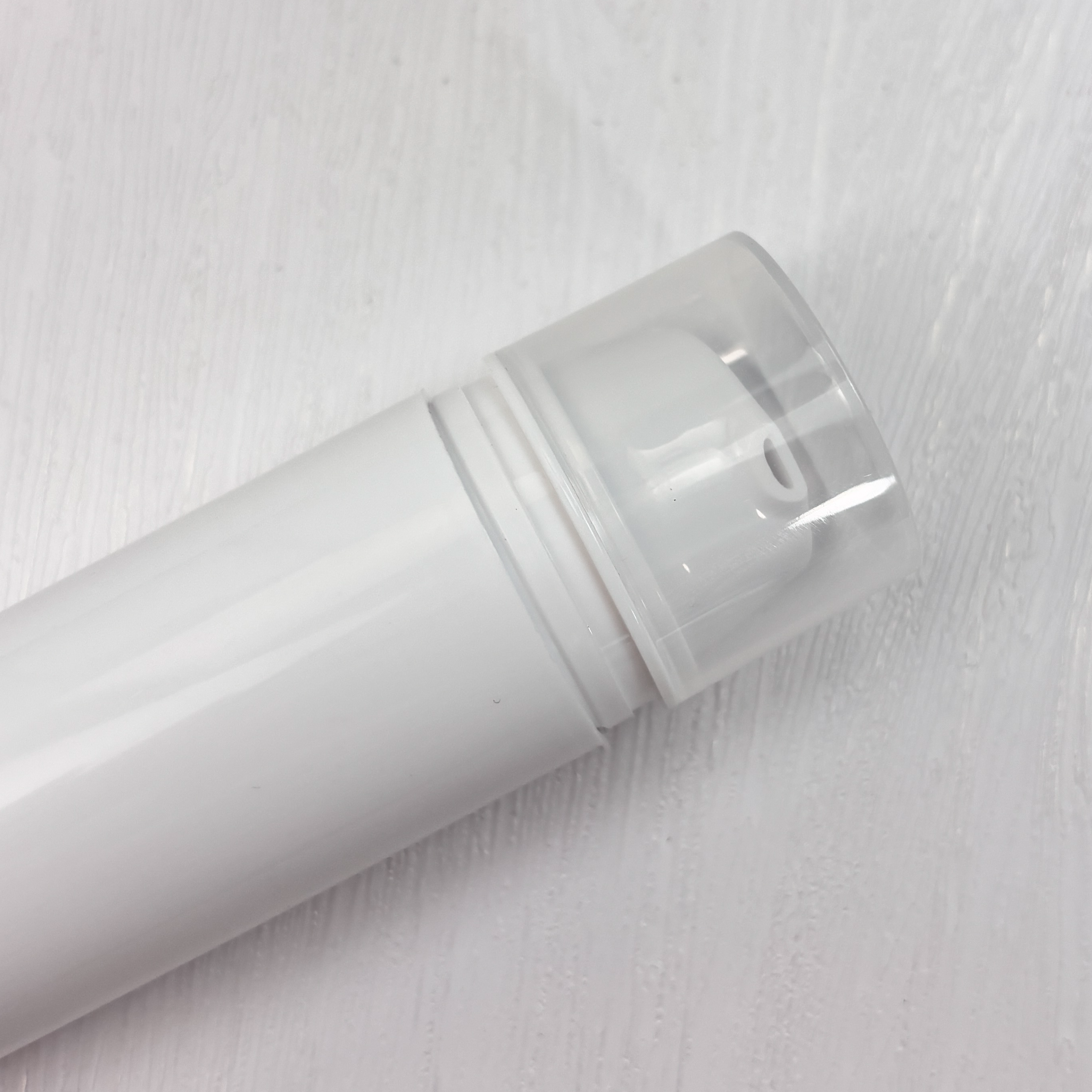 White Airless Lotion Pump Bottles