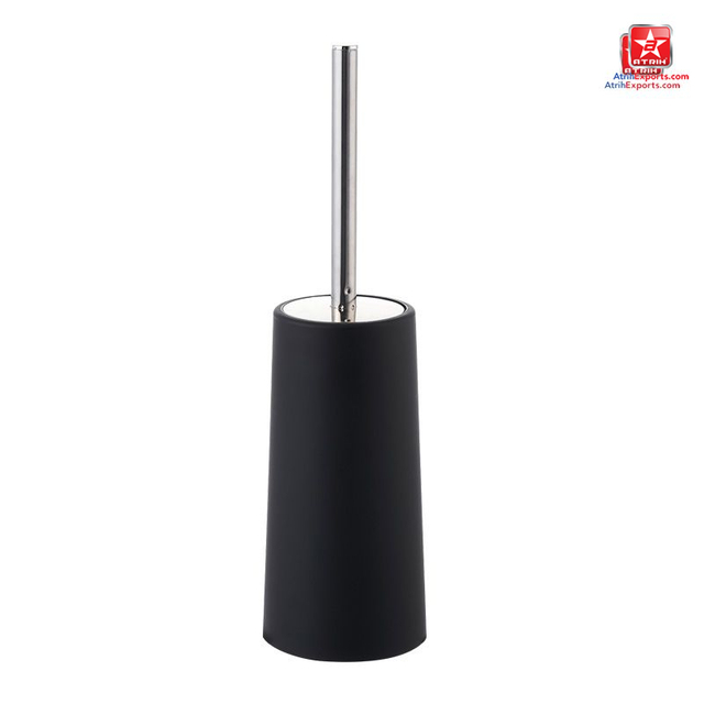 Stylish Toilet Brush with Holder - Modern Bathroom Cleaning Tool